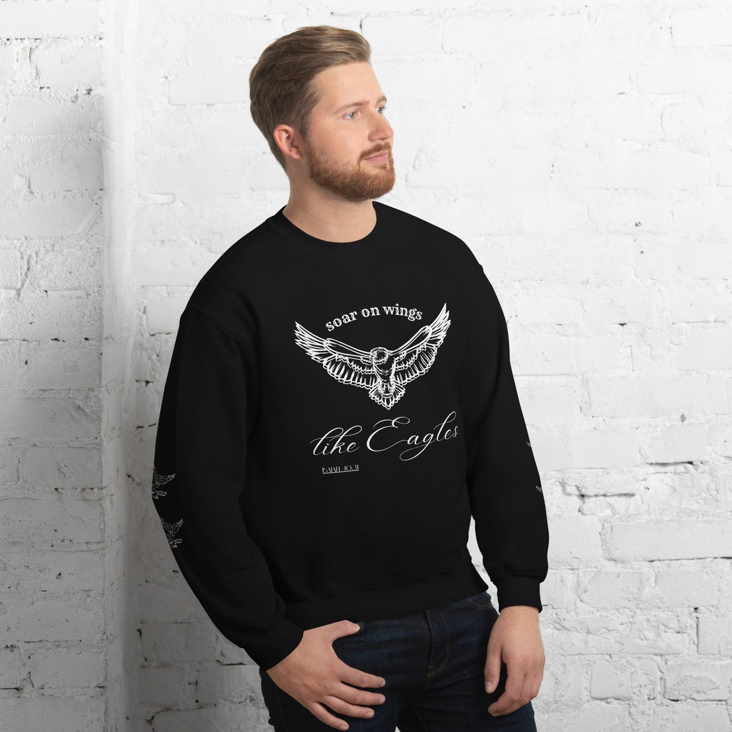 Soar on Wings Like Eagles | Sweatshirt