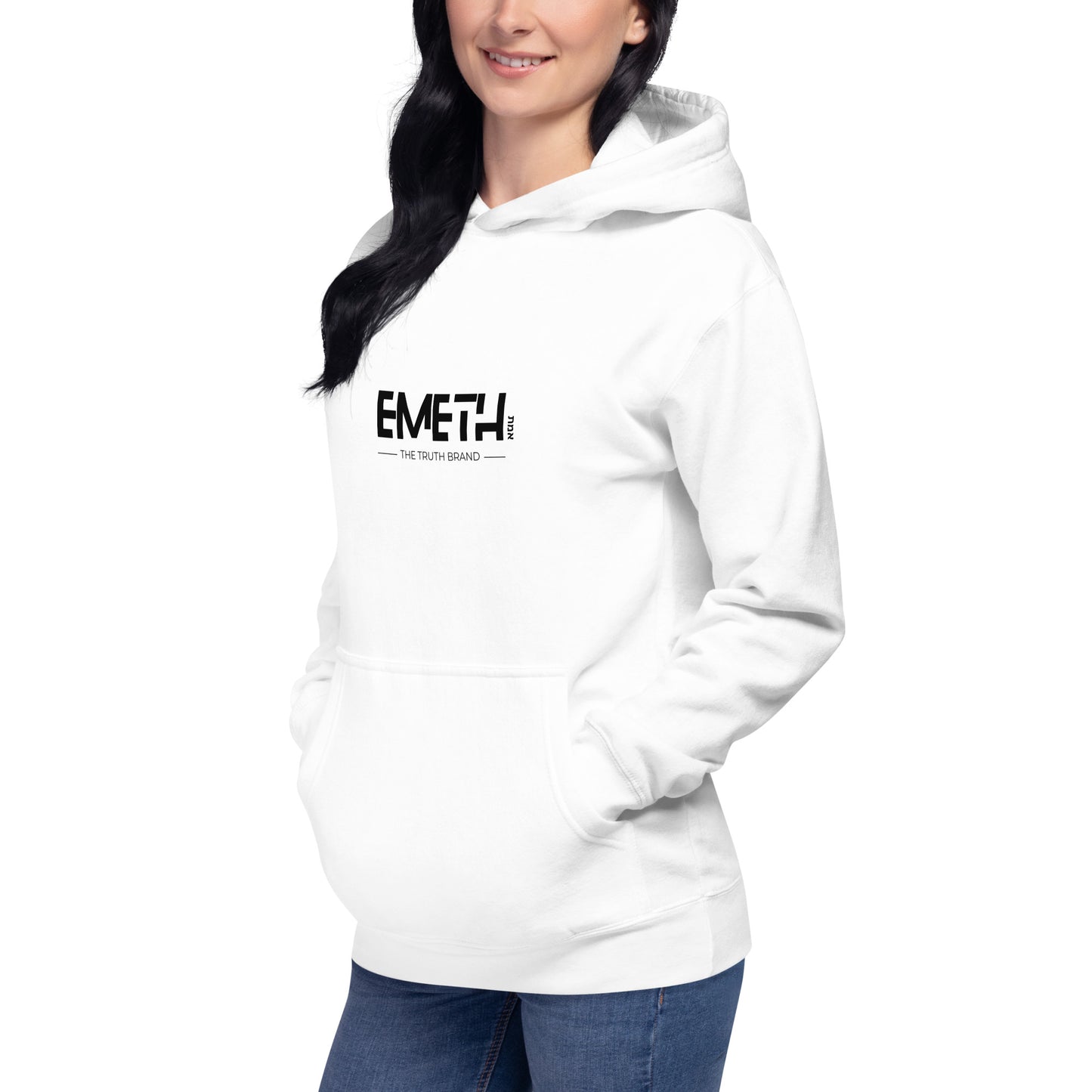 Emeth | White Hoodie