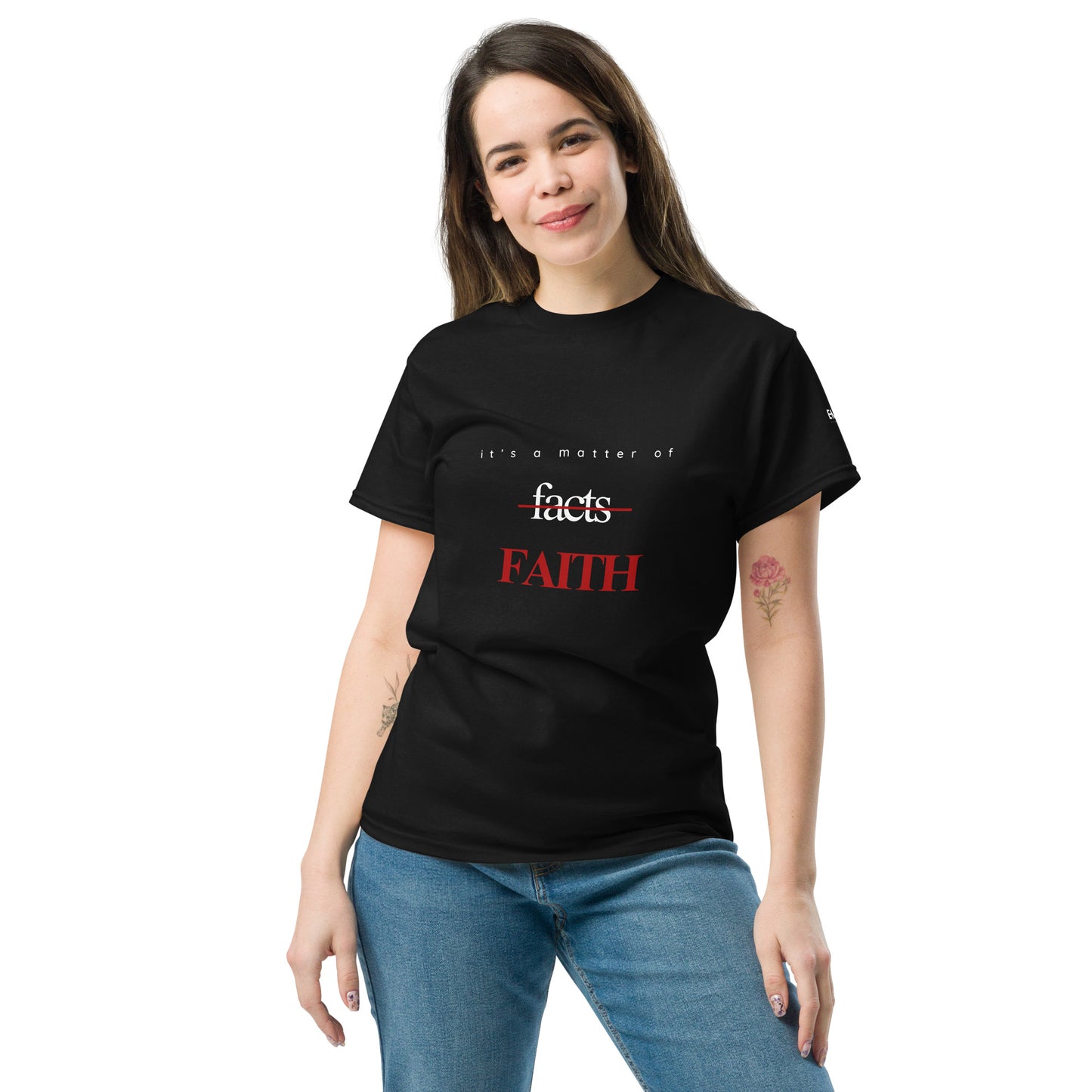 It's a Matter of Faith | Black T-shirt