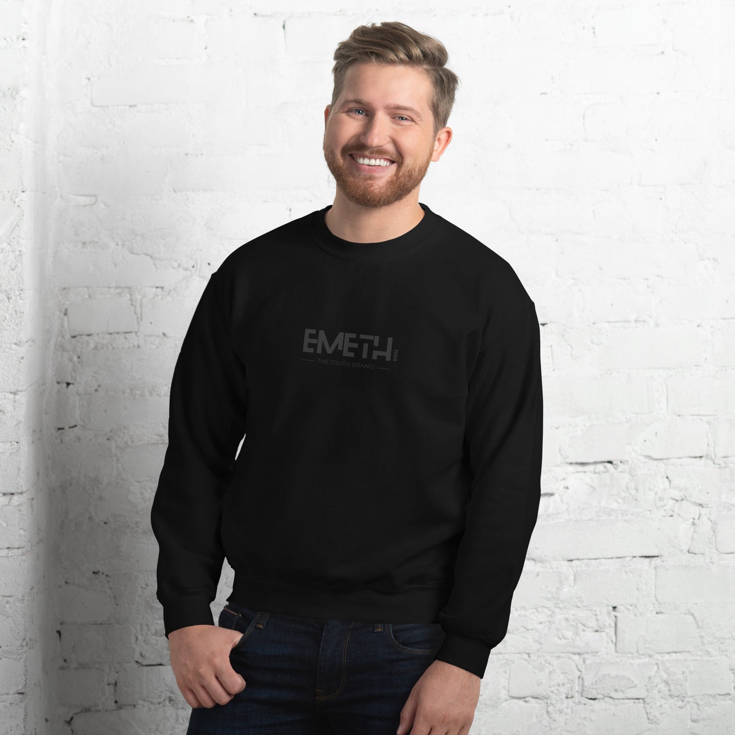 Emeth | Black Sweatshirt